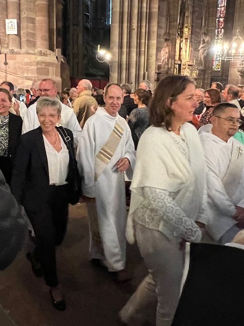 Strasbourg - 28 septembre 2024 - ordination diaconale d'Eric Schwartz