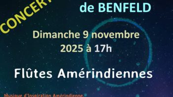 Permalink to: Benfeld – 9 novembre 2025 – concert de flûtes amérindiennes